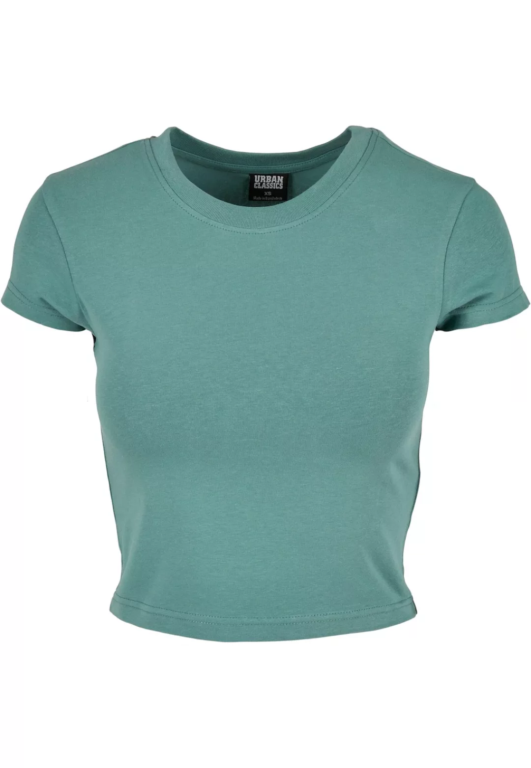 URBAN CLASSICS T-Shirt "Urban Classics Damen Ladies Stretch Jersey Cropped günstig online kaufen