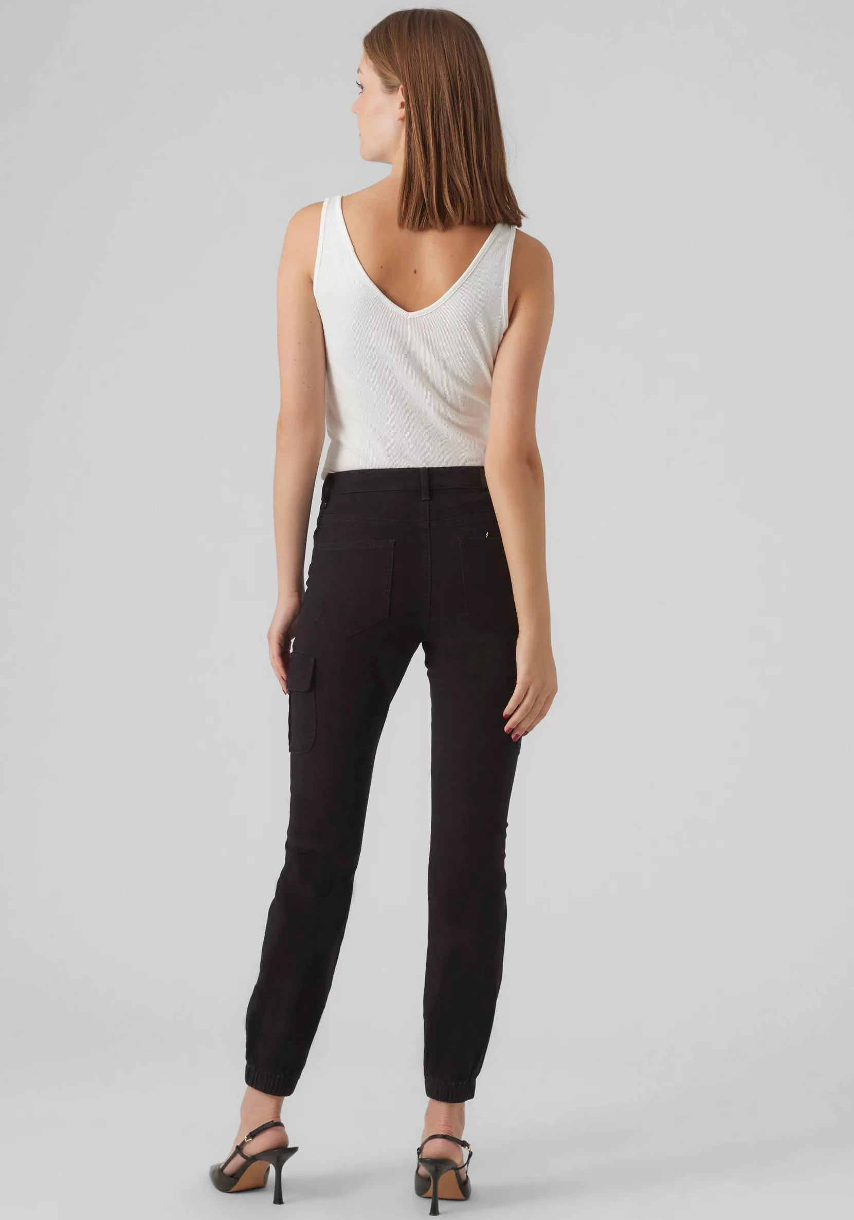 Vero Moda Cargohose VMIVY MR ANKLE CARGO PANTS NOOS günstig online kaufen