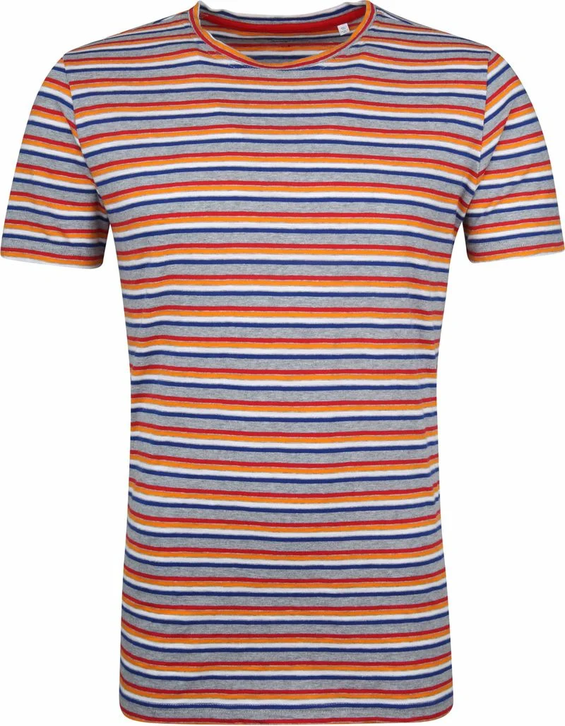KnowledgeCotton Apparel T-shirt Alder Streifen - Größe XL günstig online kaufen