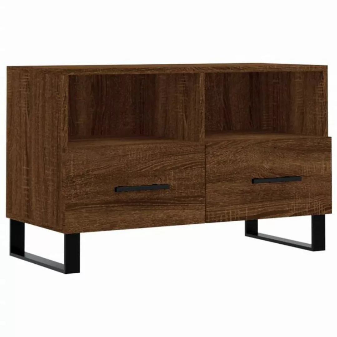 vidaXL TV-Schrank TV-Schrank Braun Eichen-Optik 80x36x50 cm Spanplatte günstig online kaufen