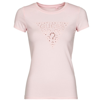 Guess  T-Shirt SS EYELET FLORAL LOGO R3 günstig online kaufen