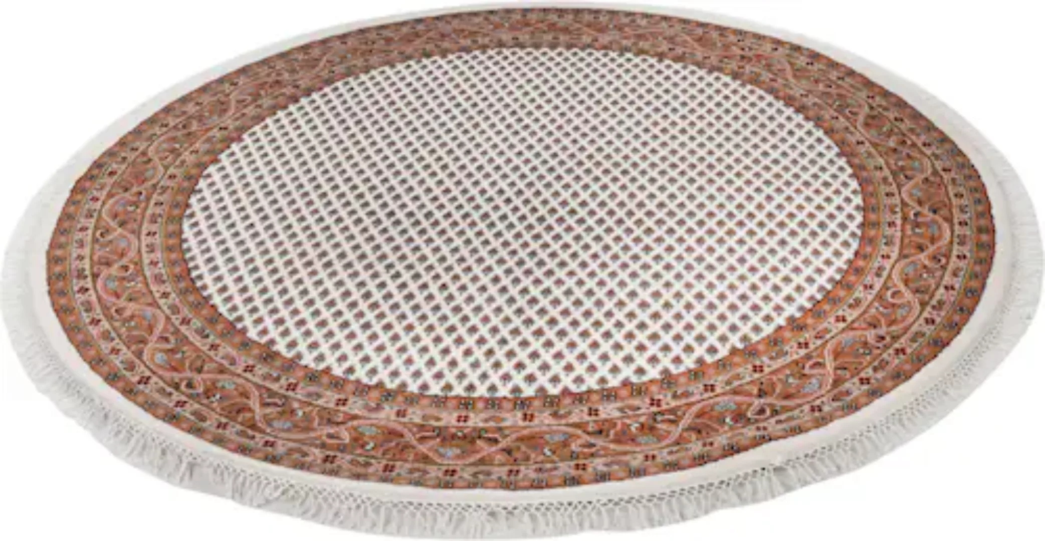 THEKO Orientteppich  Chandi Mir ¦ creme ¦ Wolle ¦ Maße (cm): B: 150 H: 1,2 günstig online kaufen