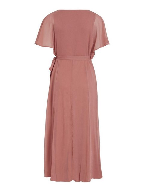 Vila Shirtkleid Elegantes Wickelkleid mit Gürtel Maxi Long Dress VIRILLA (e günstig online kaufen