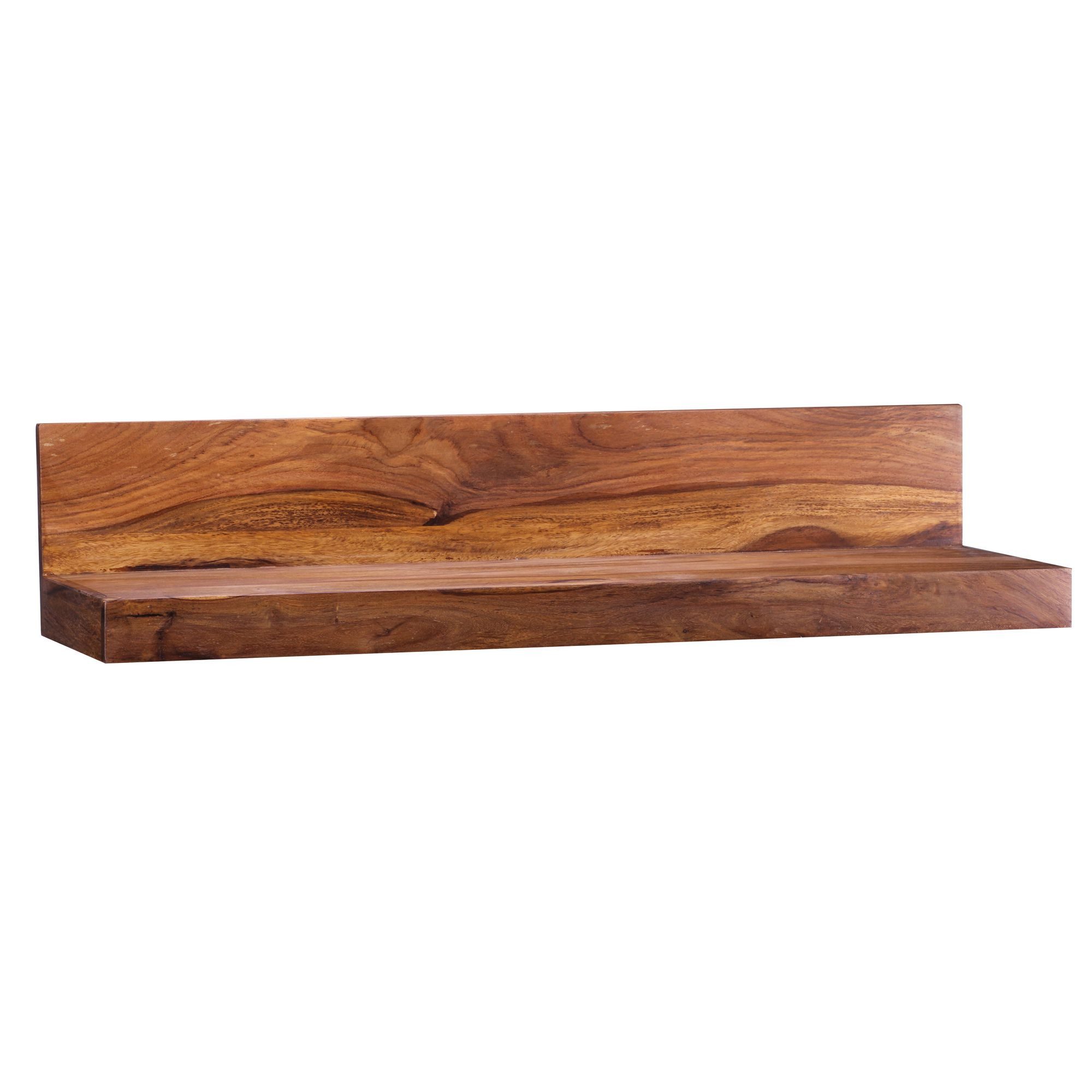 KADIMA DESIGN Wandregal Wandregal MUMBAI Massiv-Holz günstig online kaufen