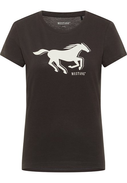 MUSTANG Kurzarmshirt T-Shirt günstig online kaufen