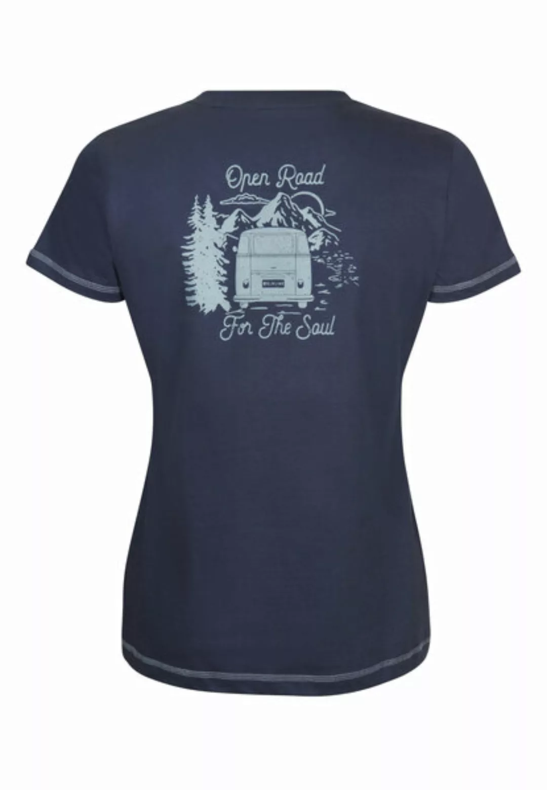 Damen T-shirt Vw-bulli Open Road günstig online kaufen