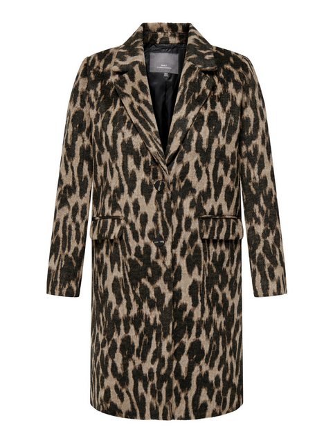 ONLY CARMAKOMA Kurzmantel CARVALBORG ANIMAL LIFE COAT OTW mit Allover Anima günstig online kaufen