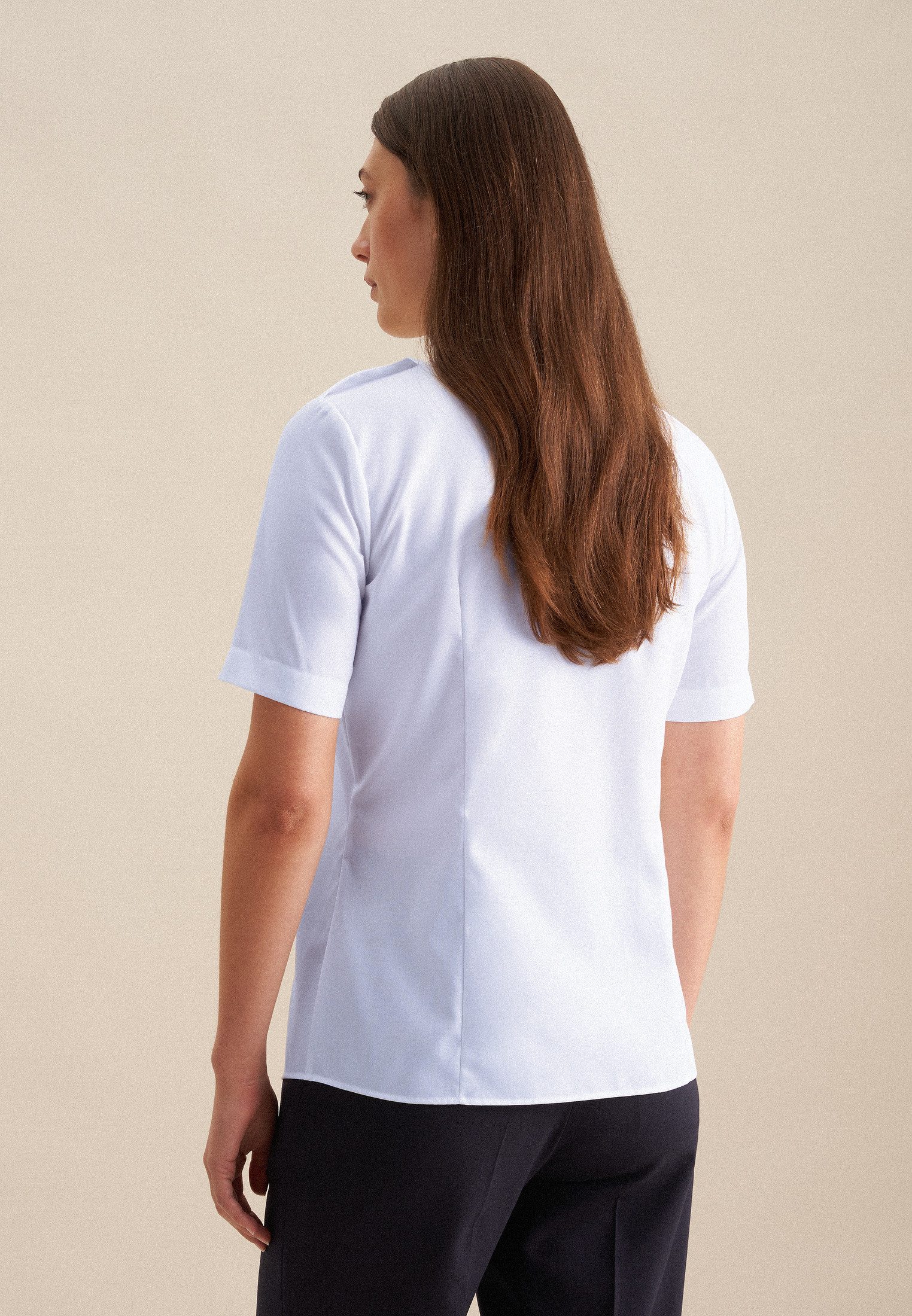 seidensticker Hemdbluse, Uni günstig online kaufen