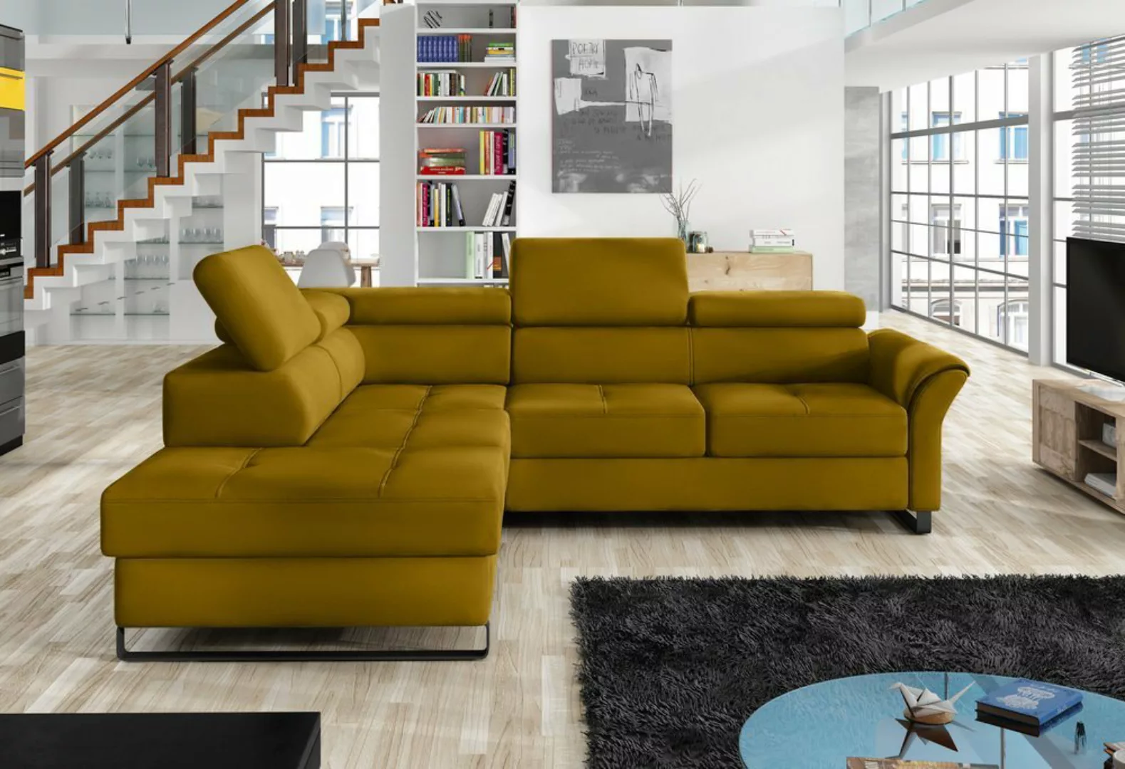 Stylefy Ecksofa Aventine, L-Form, Eckcouch, Ottomane links oder rechts best günstig online kaufen