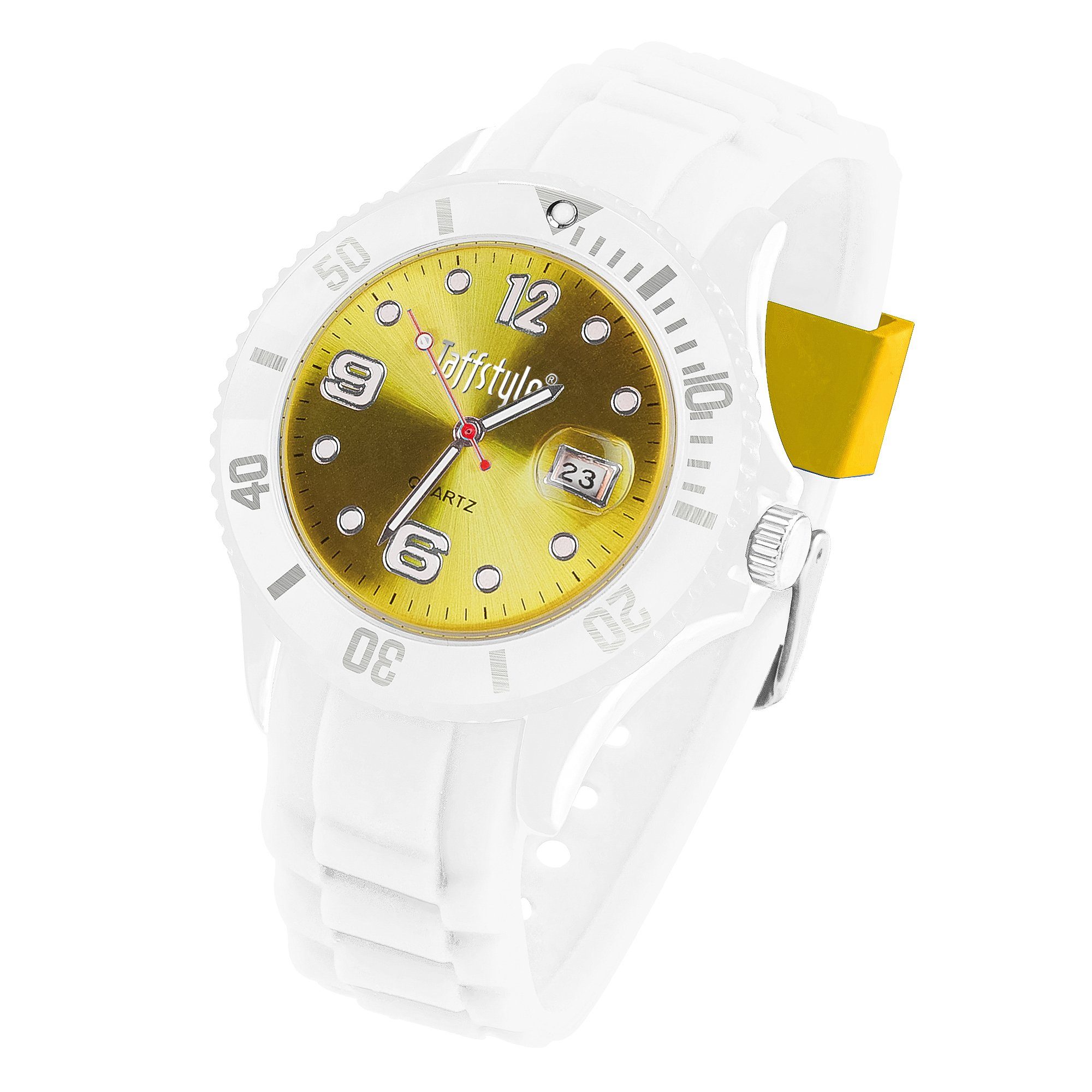 Taffstyle Quarzuhr Armbanduhr Silikon Sport Uhr günstig online kaufen