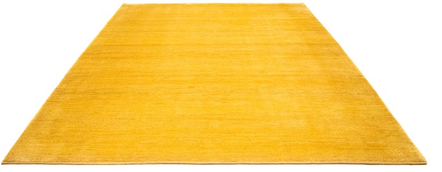 morgenland Wollteppich »Gabbeh - Perser - 344 x 246 cm - gold«, rechteckig, günstig online kaufen