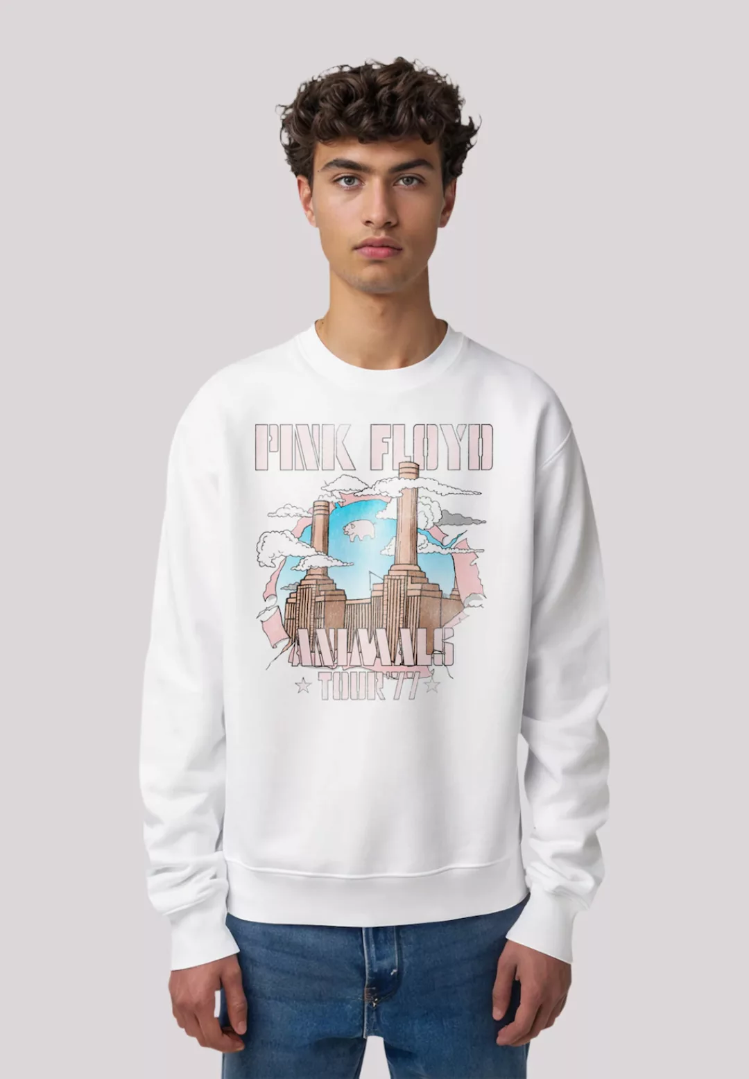 F4NT4STIC Sweatshirt "Pink Floyd Animal Factory", Premium Qualität günstig online kaufen