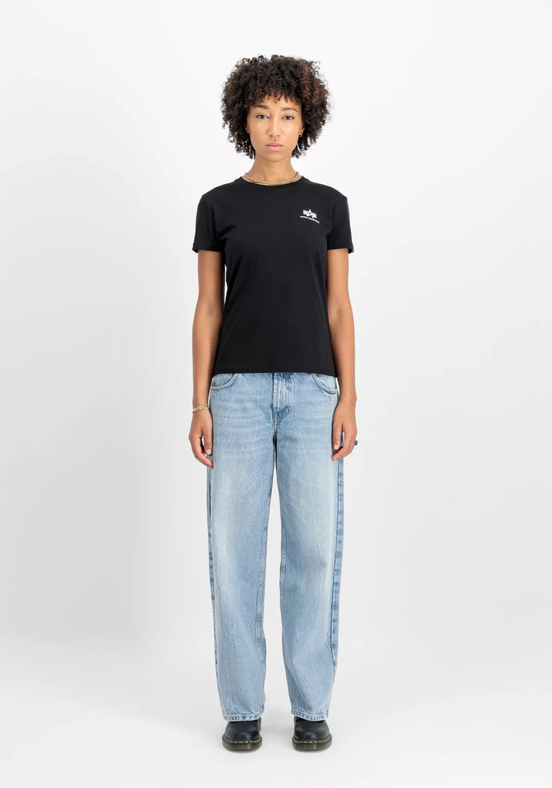 Alpha Industries T-Shirt "Alpha Industries Women - T-Shirts Basic T Small L günstig online kaufen