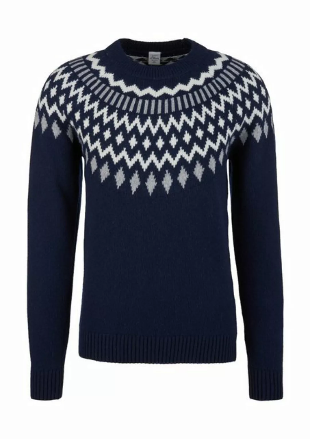 s.Oliver Wollpullover Pullover langarm günstig online kaufen