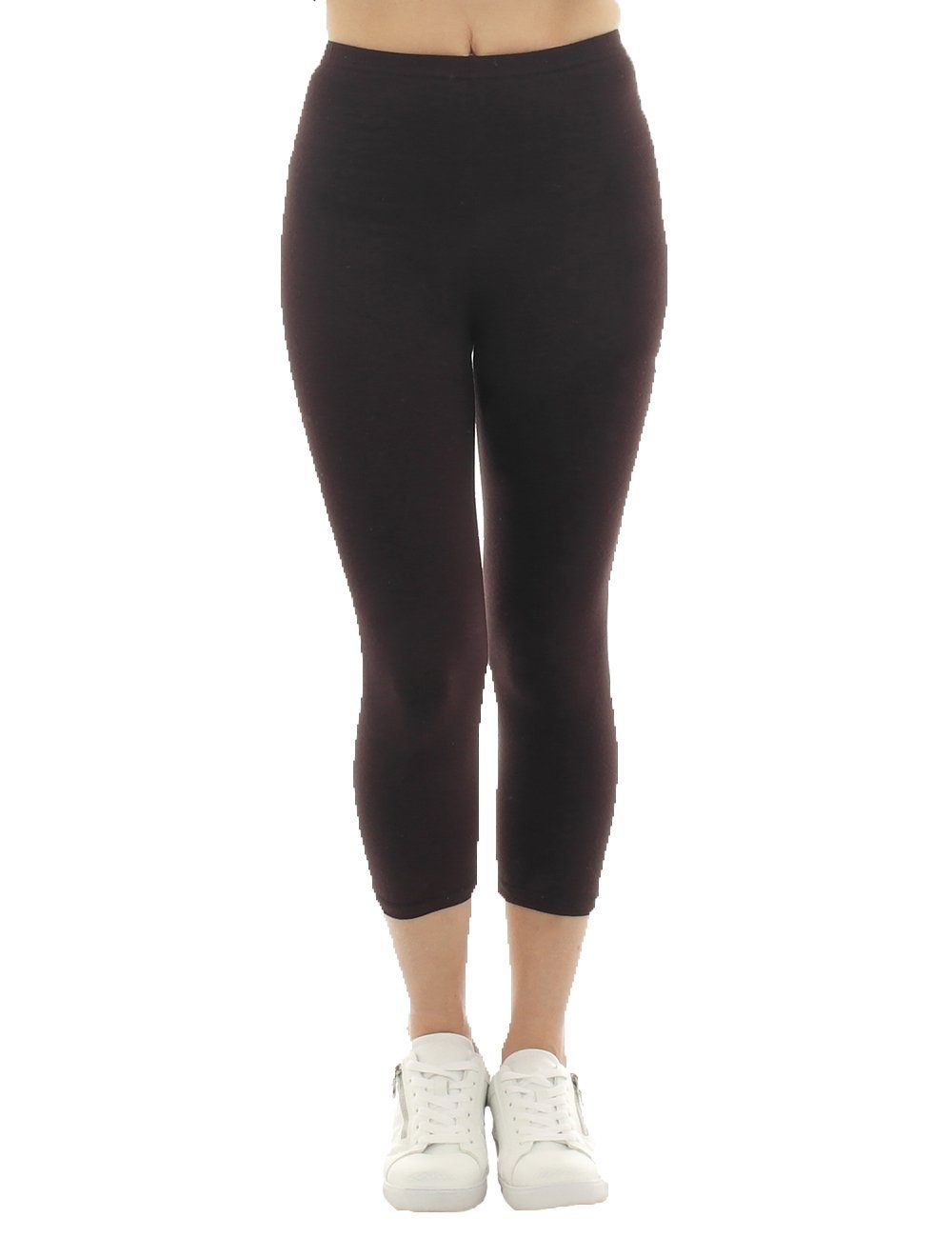 F&K-Mode Caprileggings Damen Capri 3/4 Leggings günstig online kaufen
