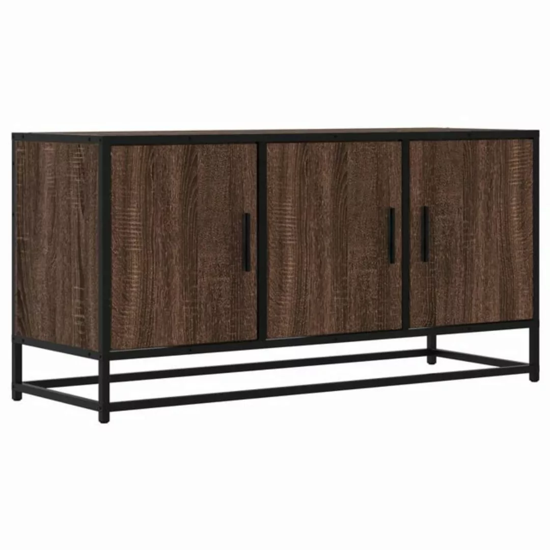 vidaXL Schrankmodule TV-Schrank Braun Eichen-Optik 100x35x50 cm Holzwerksto günstig online kaufen