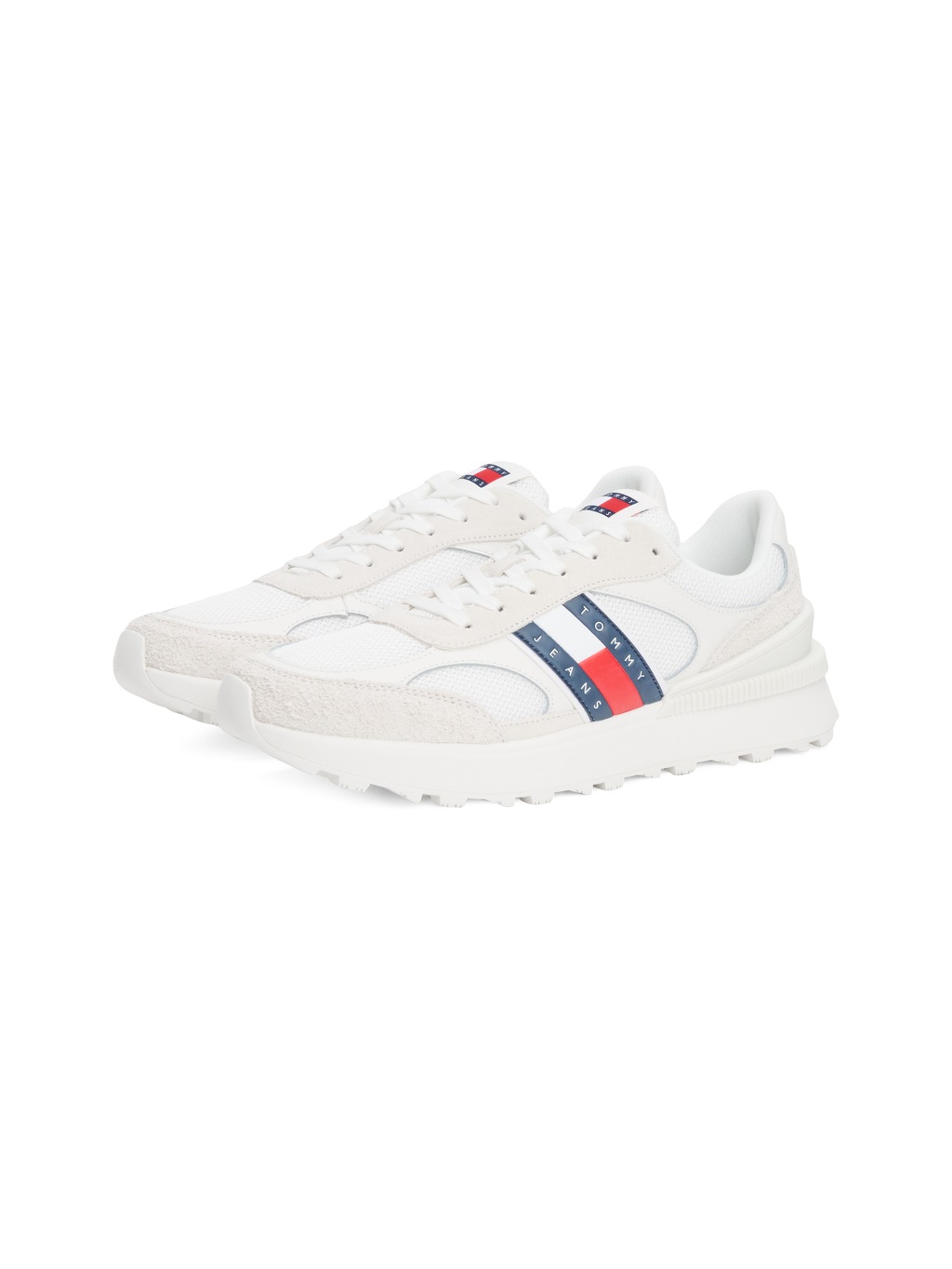 Tommy Jeans Sneaker "TJM TECHNICAL RUNNER ESS", Freizeitschuh, Halbschuh, S günstig online kaufen