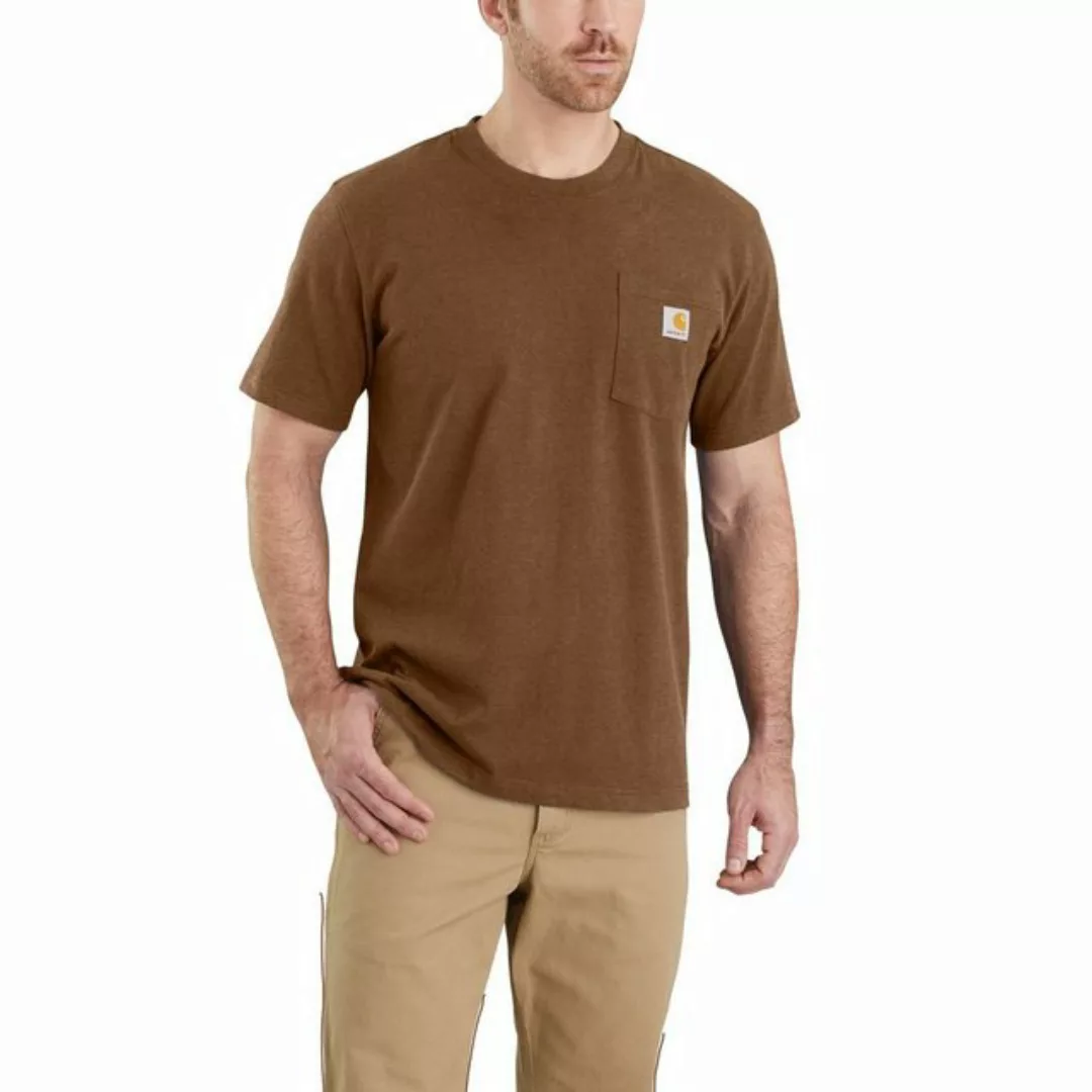 Carhartt Rundhalsshirt Carhartt K87 POCKET S/S T-SHIRT 103296 (1-tlg) Brust günstig online kaufen