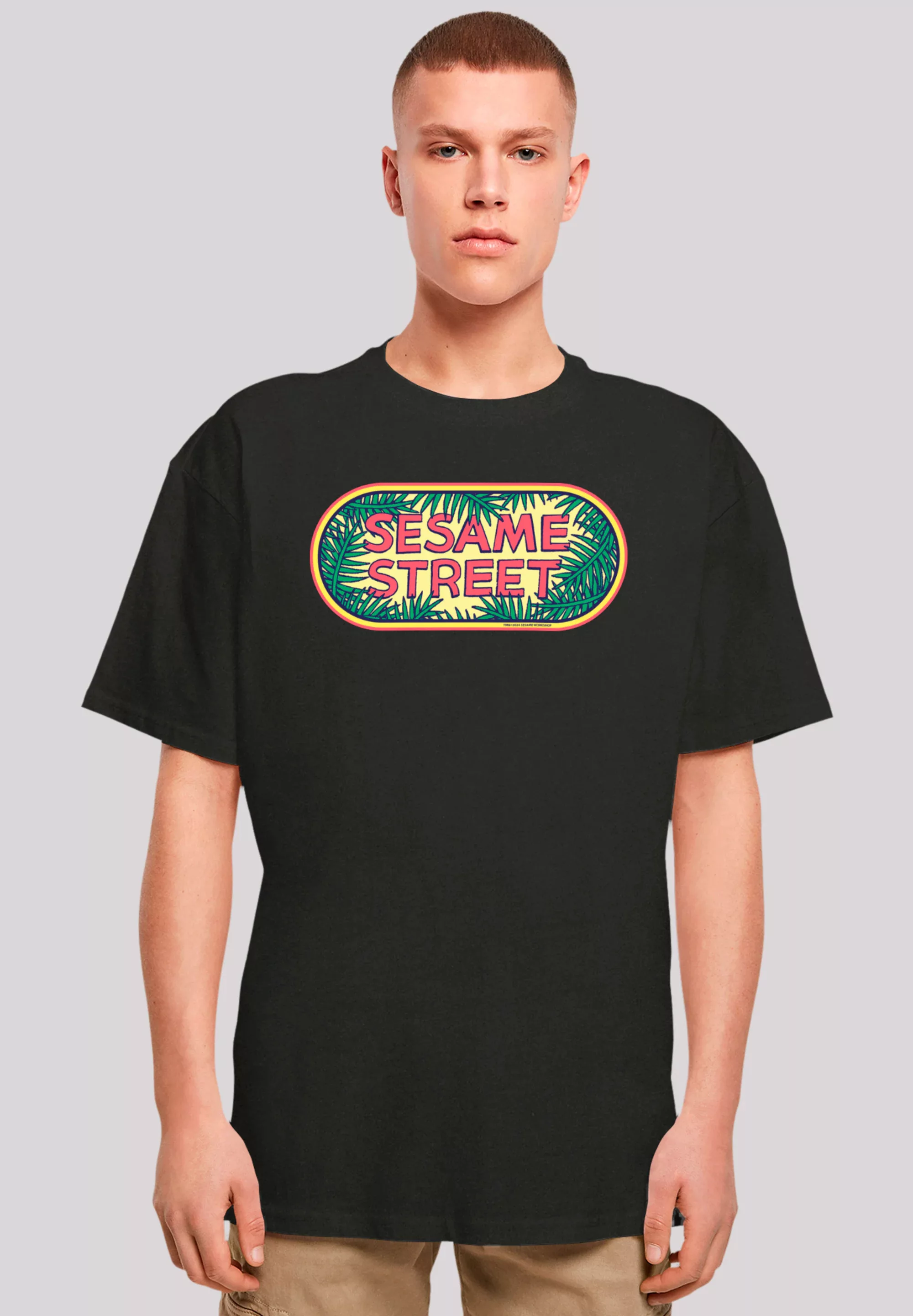 F4NT4STIC T-Shirt "Sesamstraße Jungle Logo", Premium Qualität, Weihnachts-K günstig online kaufen