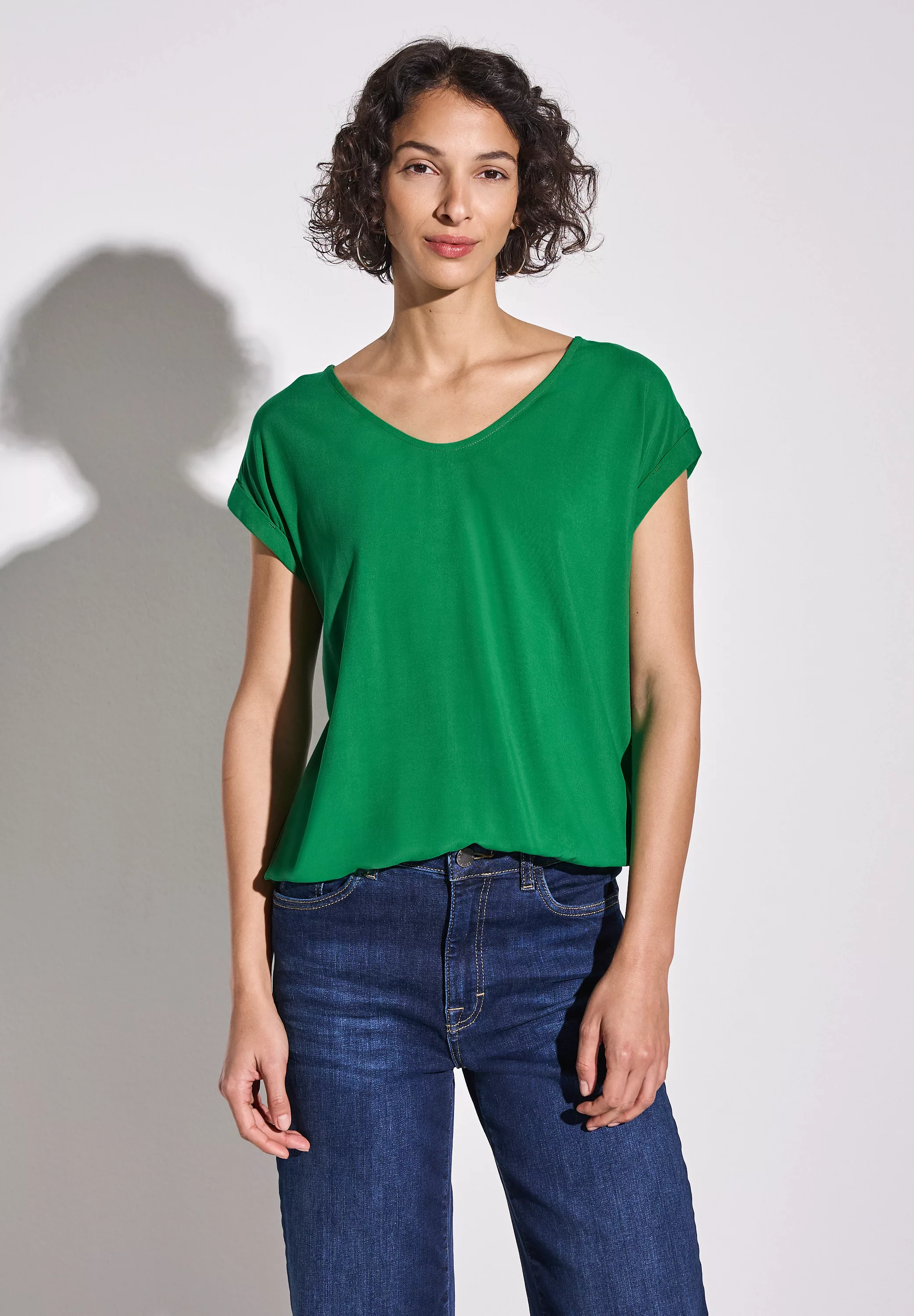 STREET ONE Hemdbluse, aus softer Viskose günstig online kaufen