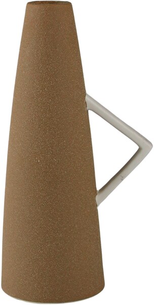 AM Design Tischvase »Dekovase mit Henkel, aus Keramik, Höhe ca. 26 cm«, (1 günstig online kaufen