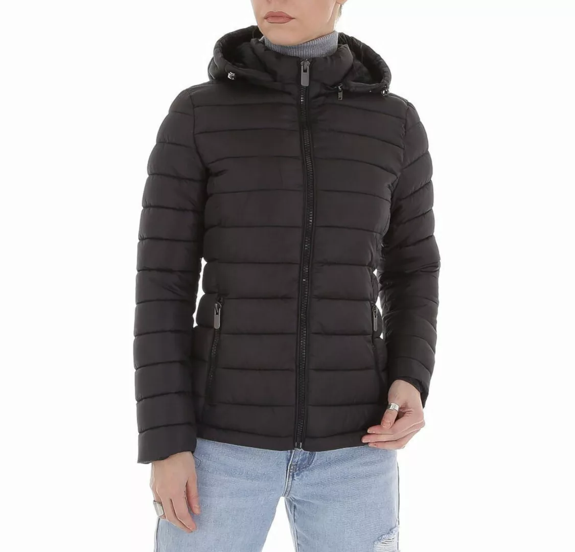 Ital-Design Steppjacke Damen Freizeit (87256596) Kapuze (abnehmbar) Gefütte günstig online kaufen