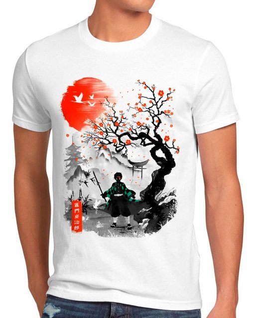 style3 T-Shirt Cherry Blossom Sumiko demon slayer anime japan manga günstig online kaufen