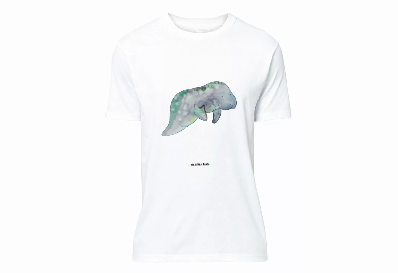 Mr. & Mrs. Panda T-Shirt Seekuh chillt - Weiß - Geschenk, Seekühe, Süßigkei günstig online kaufen
