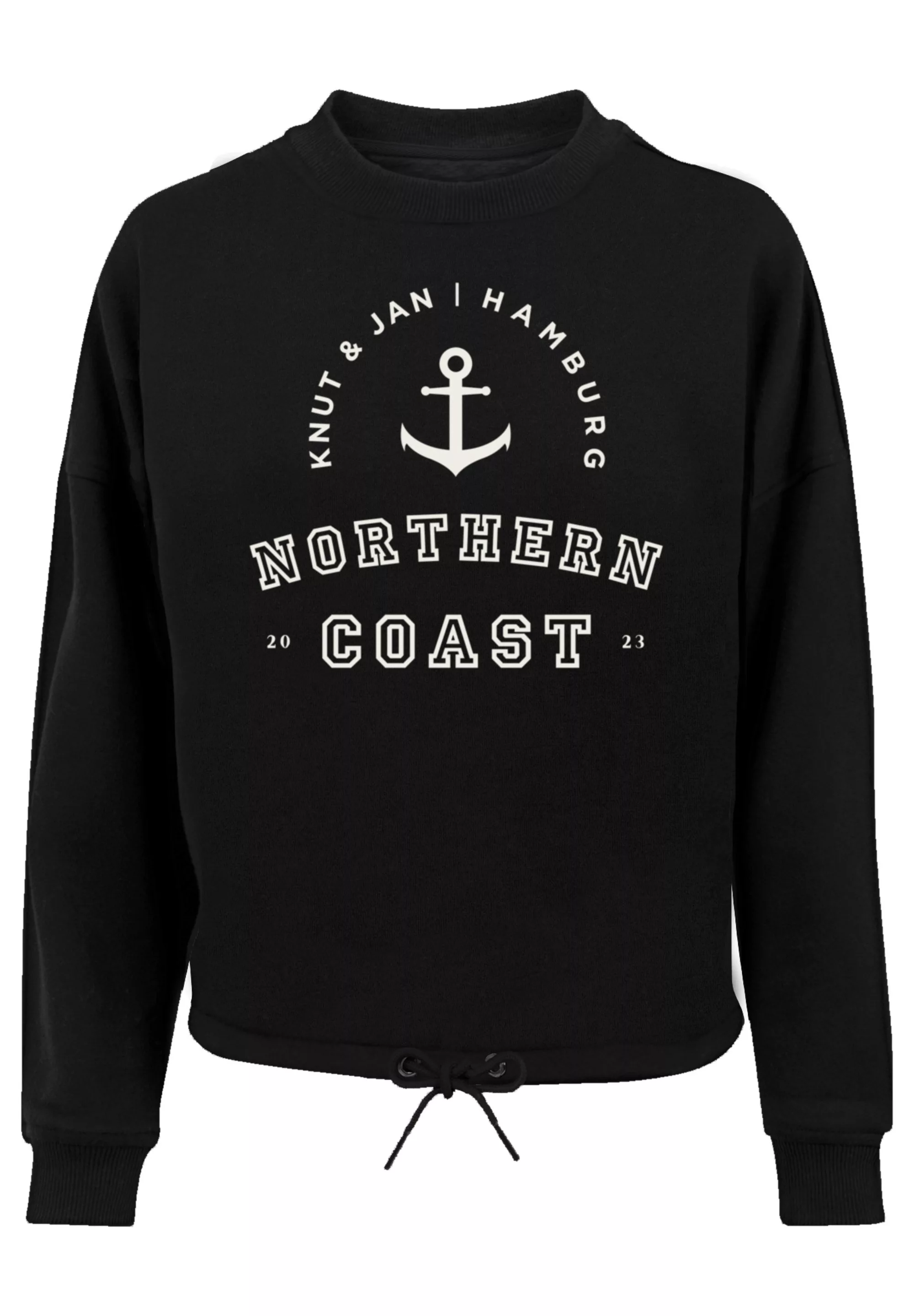 F4NT4STIC Sweatshirt "Northern Coast Knut & Jan Hamburg", Print günstig online kaufen