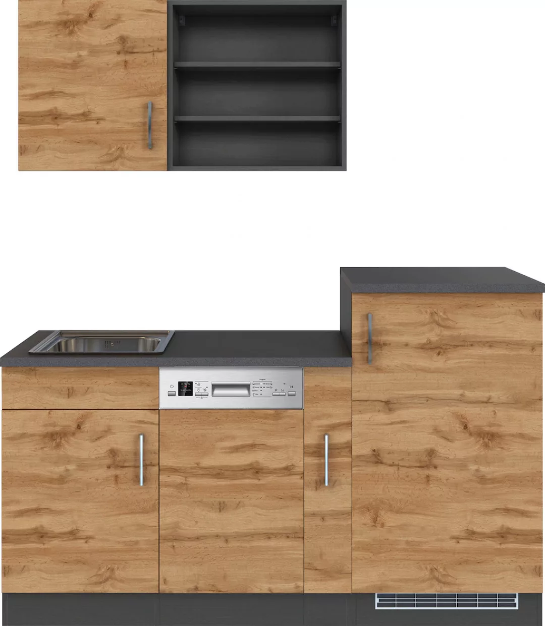KOCHSTATION Küche "KS-Mali", Breite 170 cm, mit E-Geräten günstig online kaufen