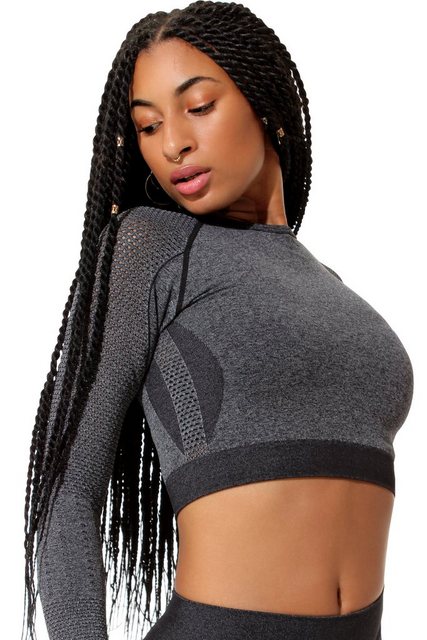 Stark Soul® Crop-Top Crop-Top Longsleeve Sport Top günstig online kaufen