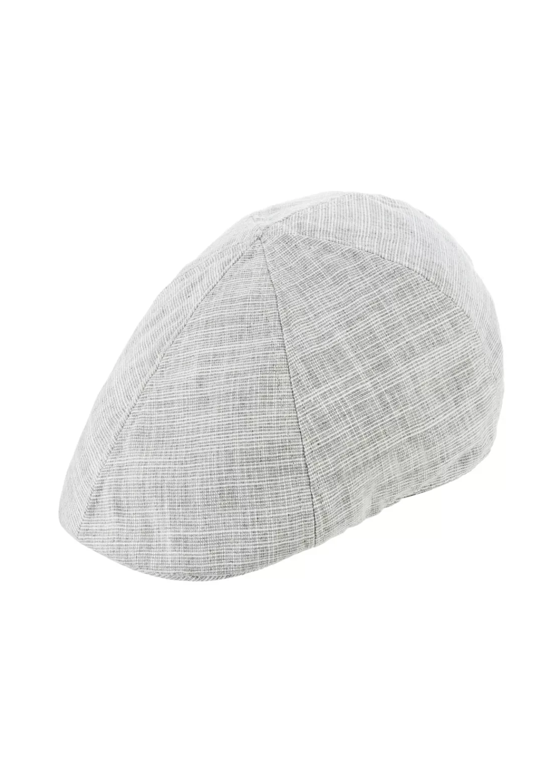 Chaplino Flat Cap, zweifarbig mit Leinenstruktur günstig online kaufen