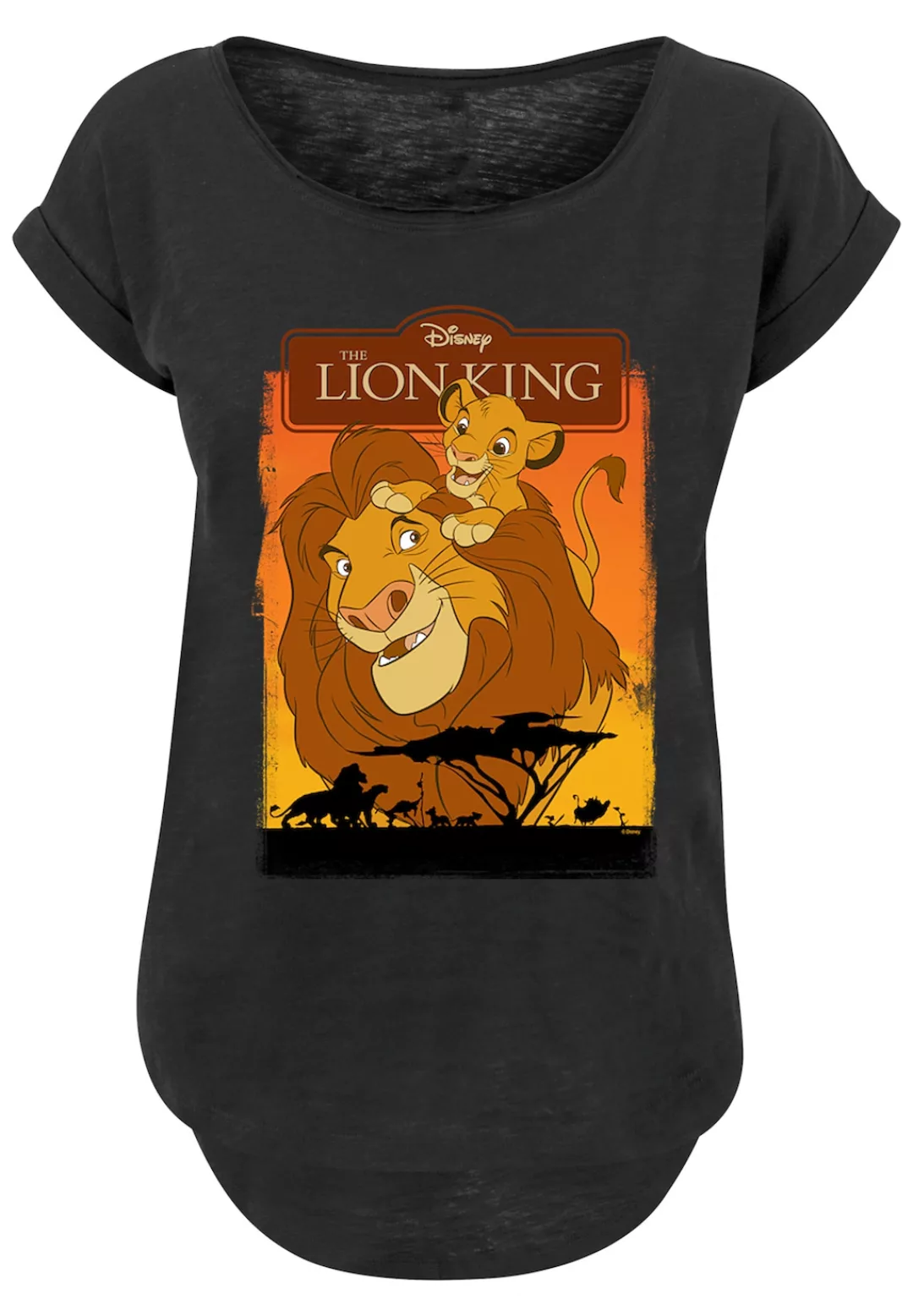 F4NT4STIC T-Shirt " König der Löwen Simba und Mufasa", Print günstig online kaufen