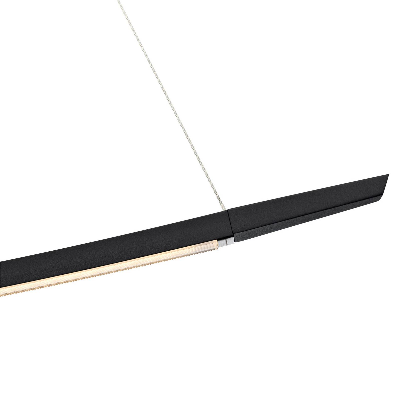 OLIGO Lisgo LED-Pendelleuchte, schwarz matt günstig online kaufen