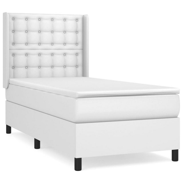 vidaXL Boxspringbett Boxspringbett mit Matratze und LED Kunstleder (80 x 20 günstig online kaufen