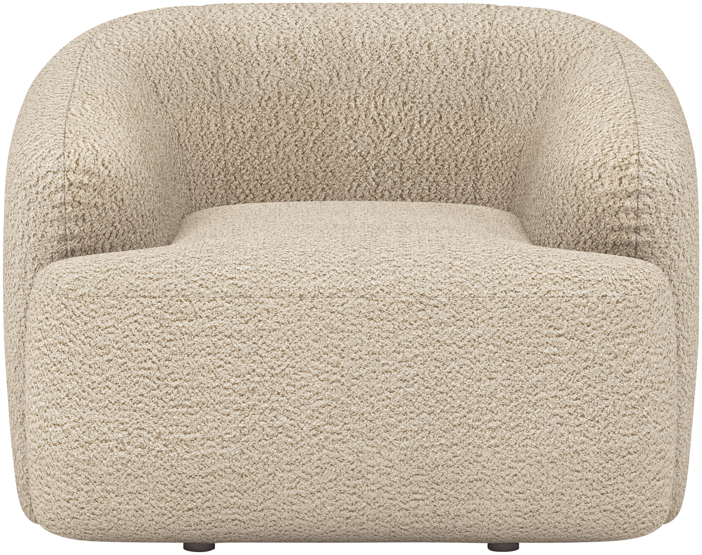 INOSIGN Sessel "Nergal, B/T/H, 120/110/81 cm", Großer Sessel mit Wellenunte günstig online kaufen