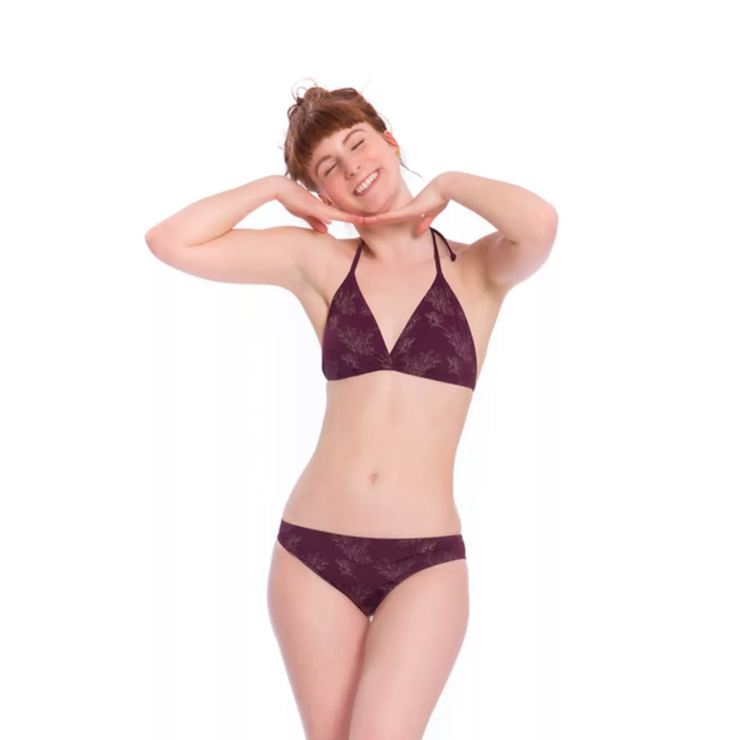Triangle Econyl® Bikini Hose Dunkellila günstig online kaufen