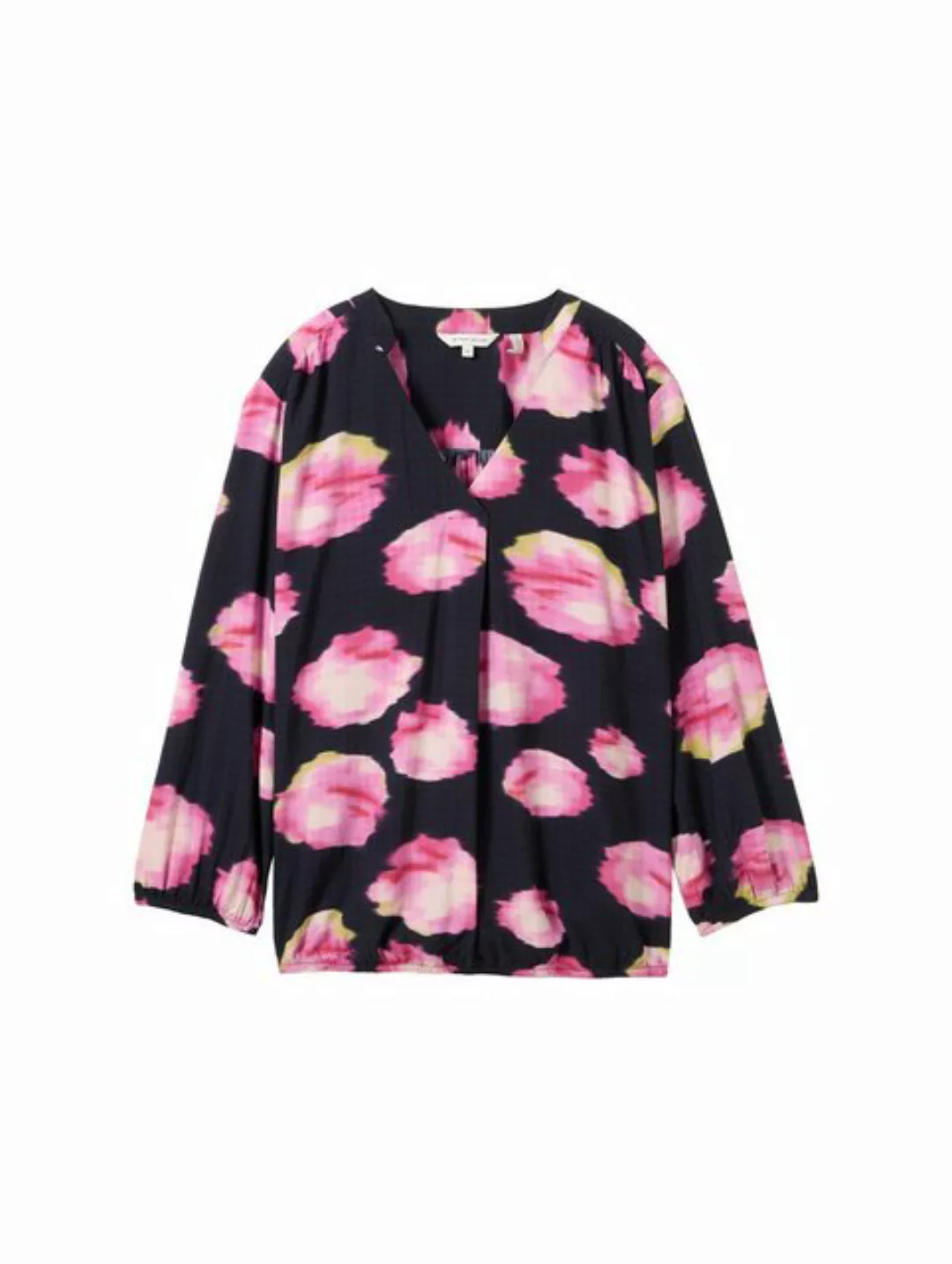 TOM TAILOR Blusentop feminine V-neck blouse günstig online kaufen