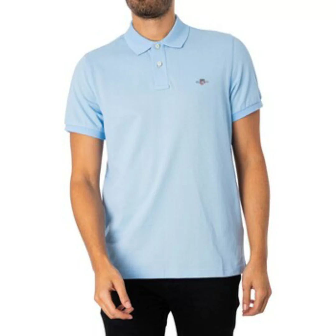 Gant  Poloshirt Reguläres Shield-Pique-Poloshirt günstig online kaufen