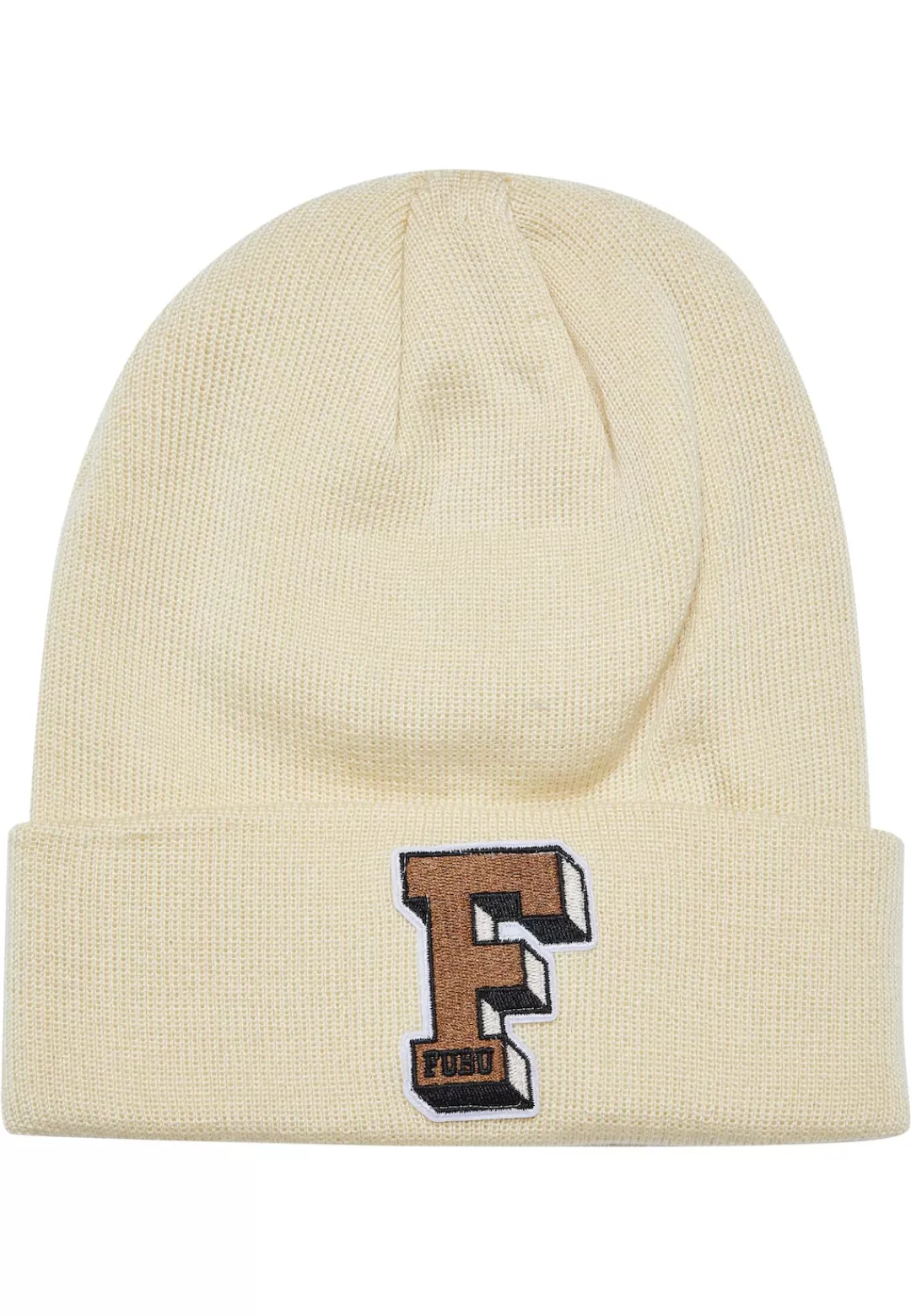 Fubu Beanie "Fubu Accessoires FA224-001-2 COLLEGE BEANIE CREME/BROWN", (1 S günstig online kaufen