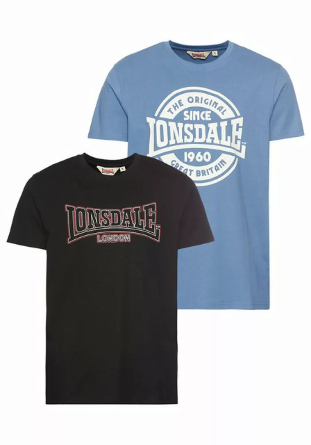 Lonsdale T-Shirt (Packung, 2-tlg) Doppelpack günstig online kaufen