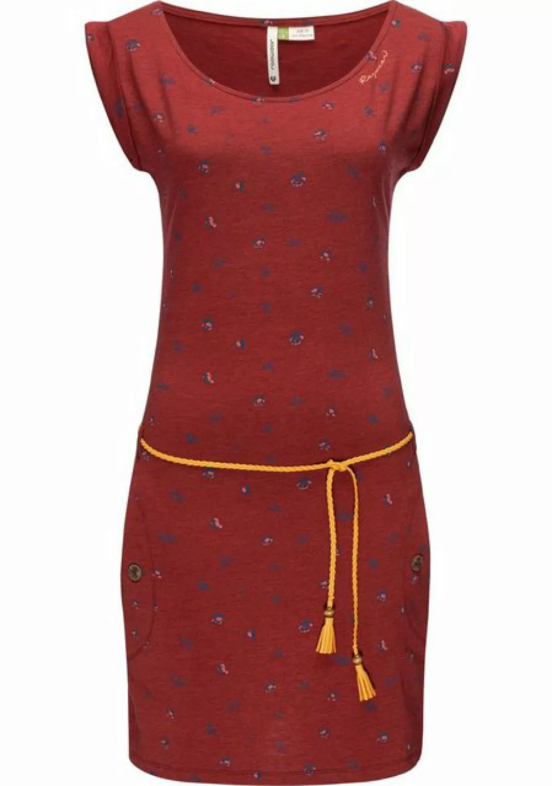 Ragwear Sommerkleid "Tag B Organic II", leichtes Baumwoll Kleid mit Print & günstig online kaufen