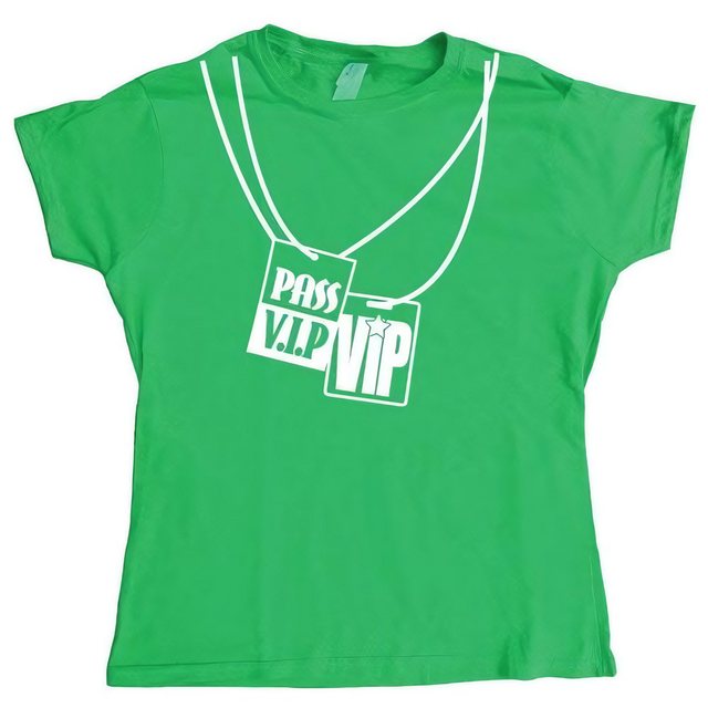 Hybris T-Shirt VIP Pass Girly T-Shirt günstig online kaufen