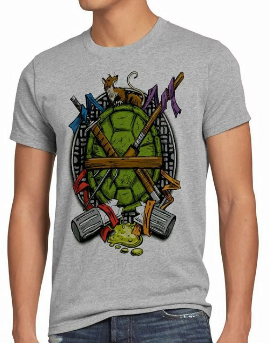 style3 Print-Shirt Herren T-Shirt Hero Turtle turtles teenage schildkröte c günstig online kaufen