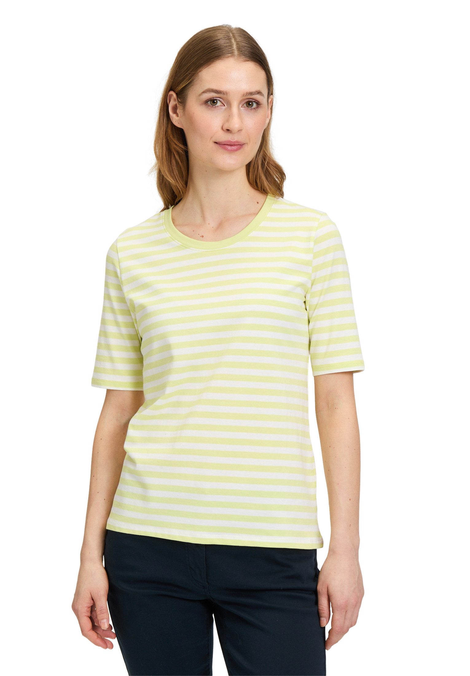 Betty Barclay Kurzarmshirt "Betty Barclay Damen Basic Shirt mit Aufdruck", günstig online kaufen
