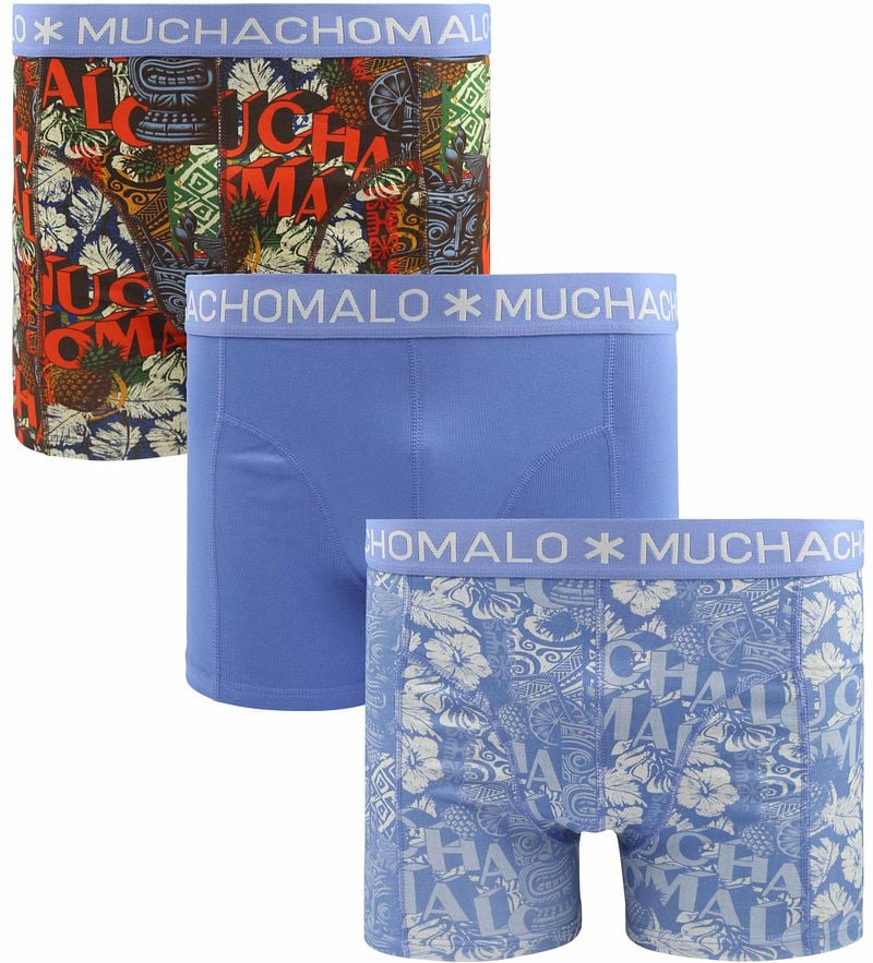 Muchachomalo Boxershorts 3er-Pack Tiki - Größe 3XL günstig online kaufen