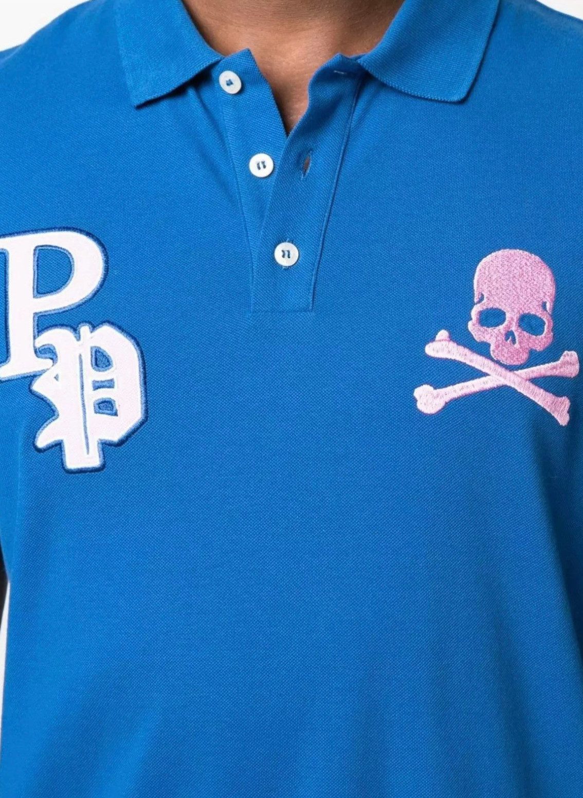 PHILIPP PLEIN Poloshirt SS Multi Skull günstig online kaufen
