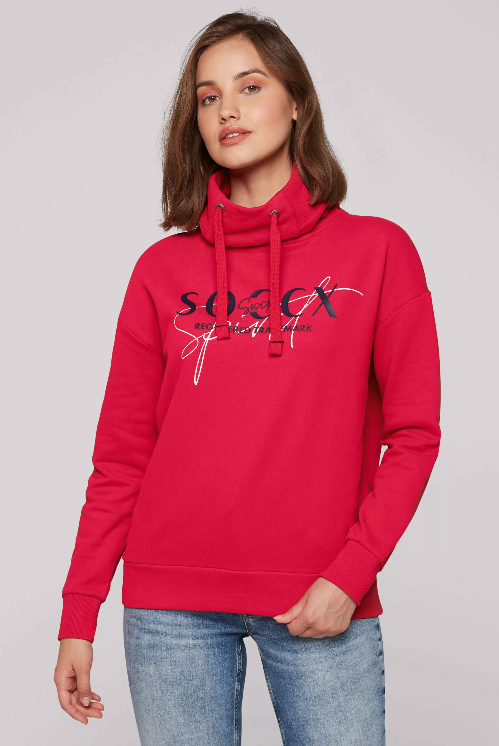 SOCCX Sweater, mit Baumwolle günstig online kaufen