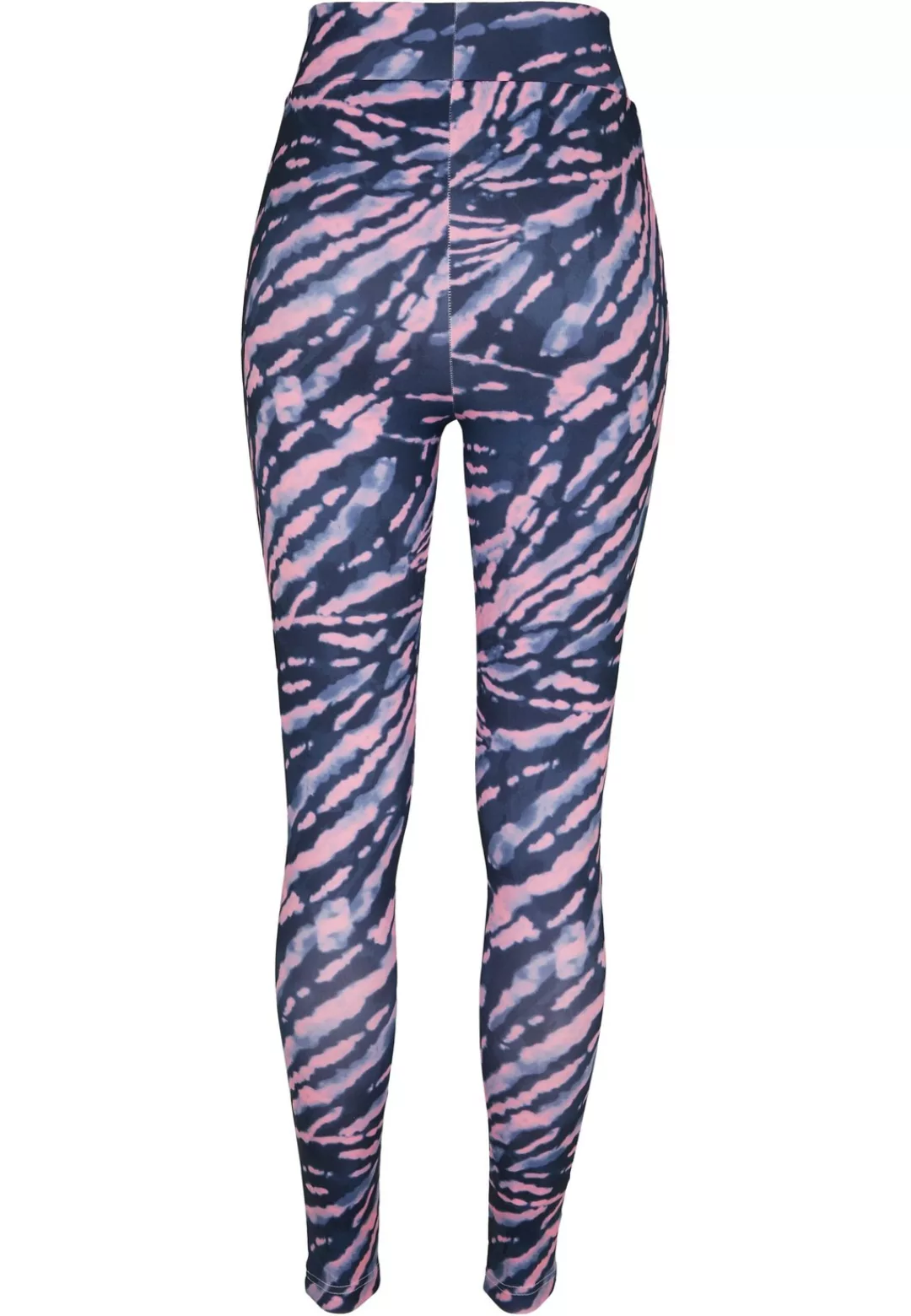 URBAN CLASSICS Leggings "Urban Classics Damen Ladies High Waist Tie Dye Leg günstig online kaufen