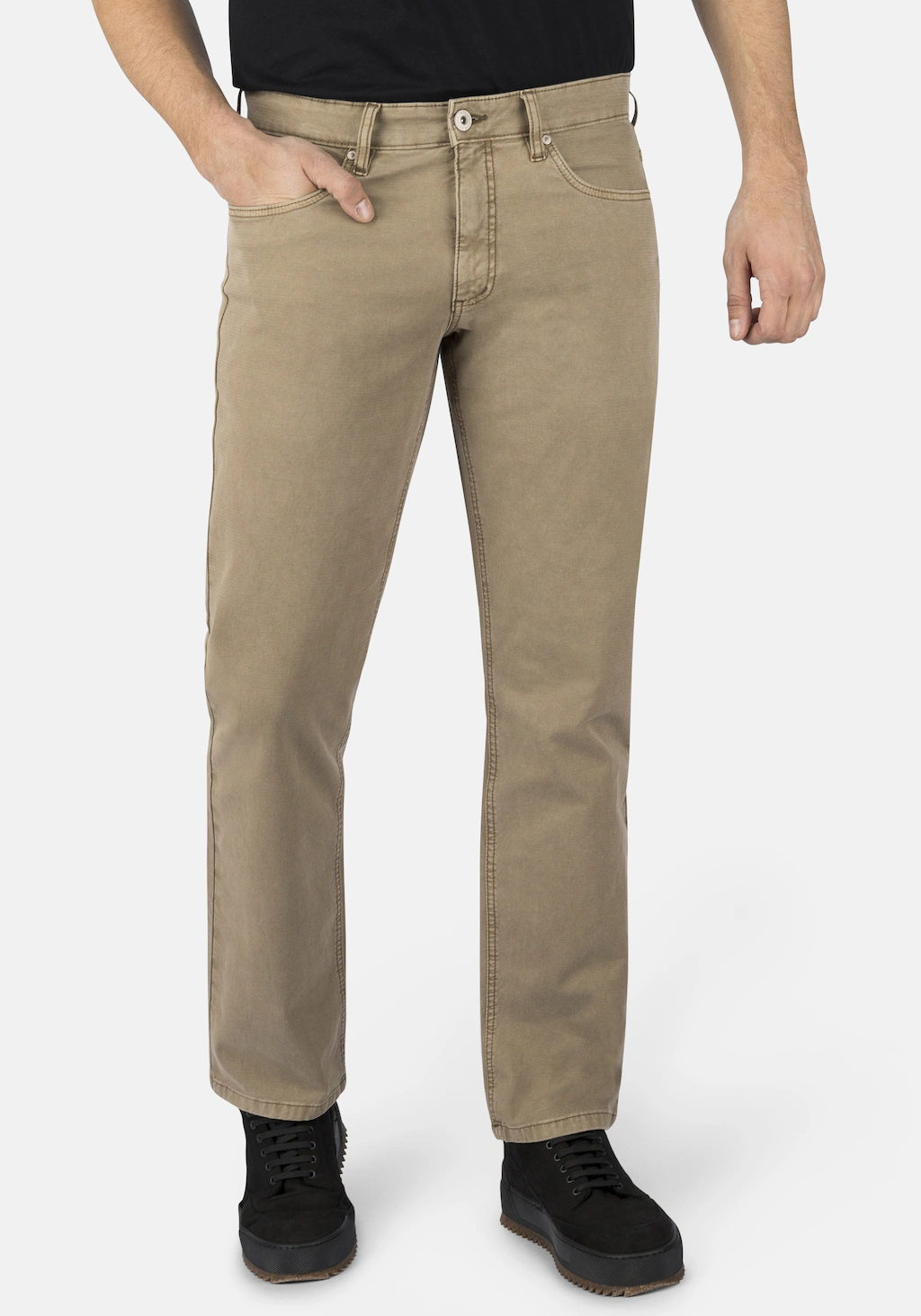 HERO by John Medoox 5-Pocket-Jeans "Denver Colour Regular Straight Stretch" günstig online kaufen